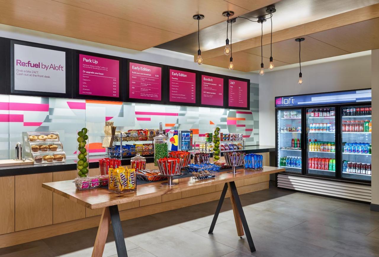 Aloft Houston Downtown Exterior foto