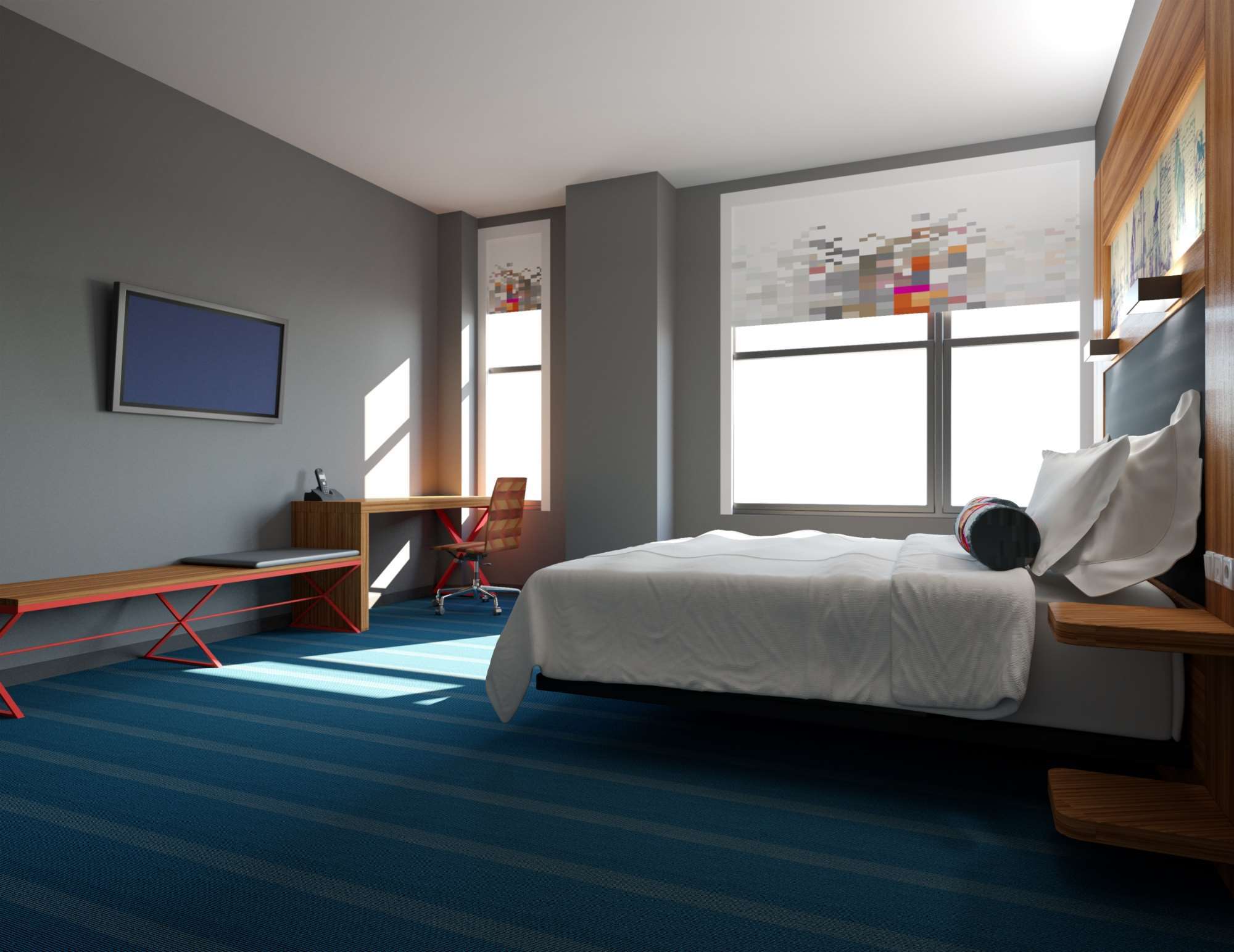 Aloft Houston Downtown Exterior foto