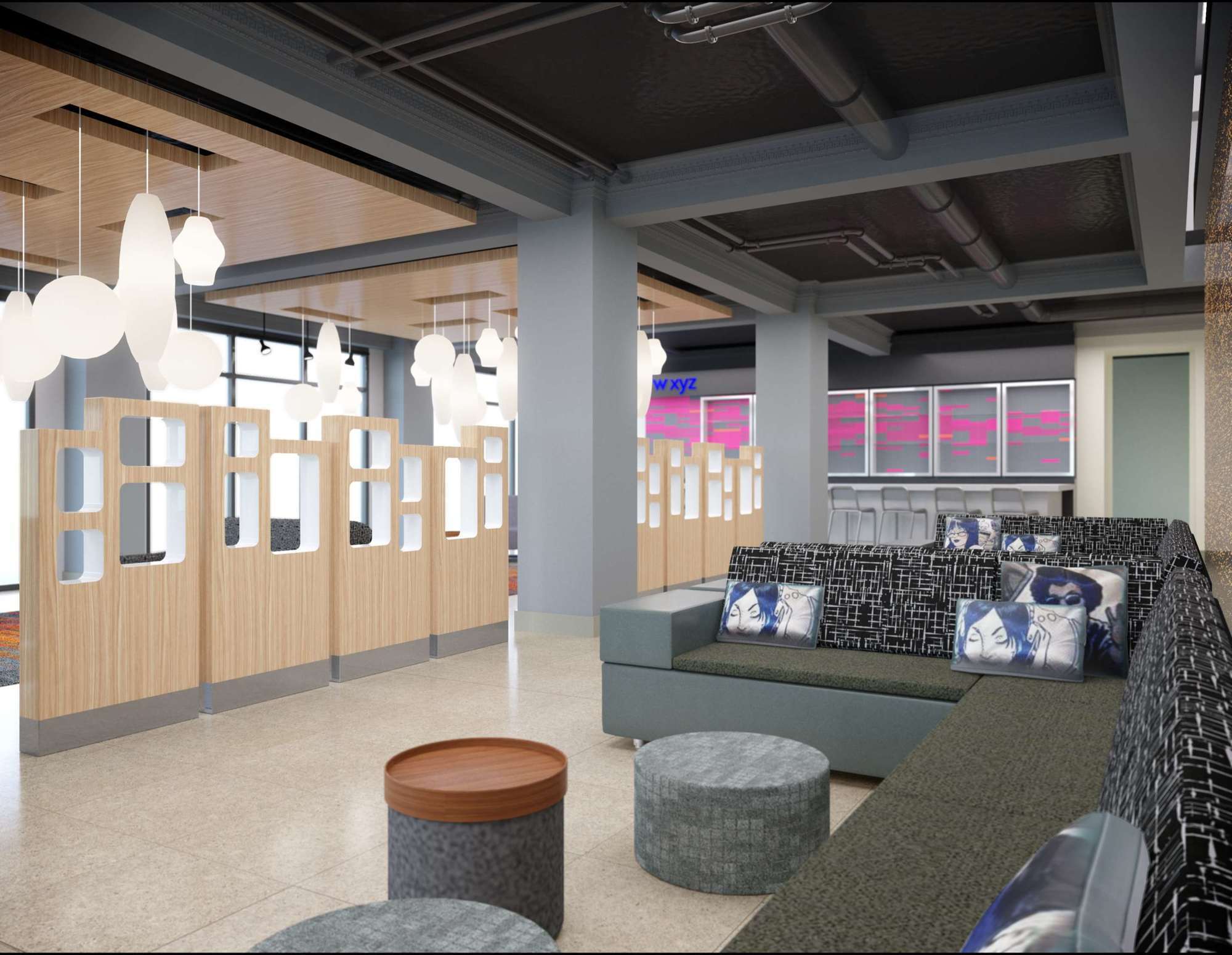 Aloft Houston Downtown Exterior foto