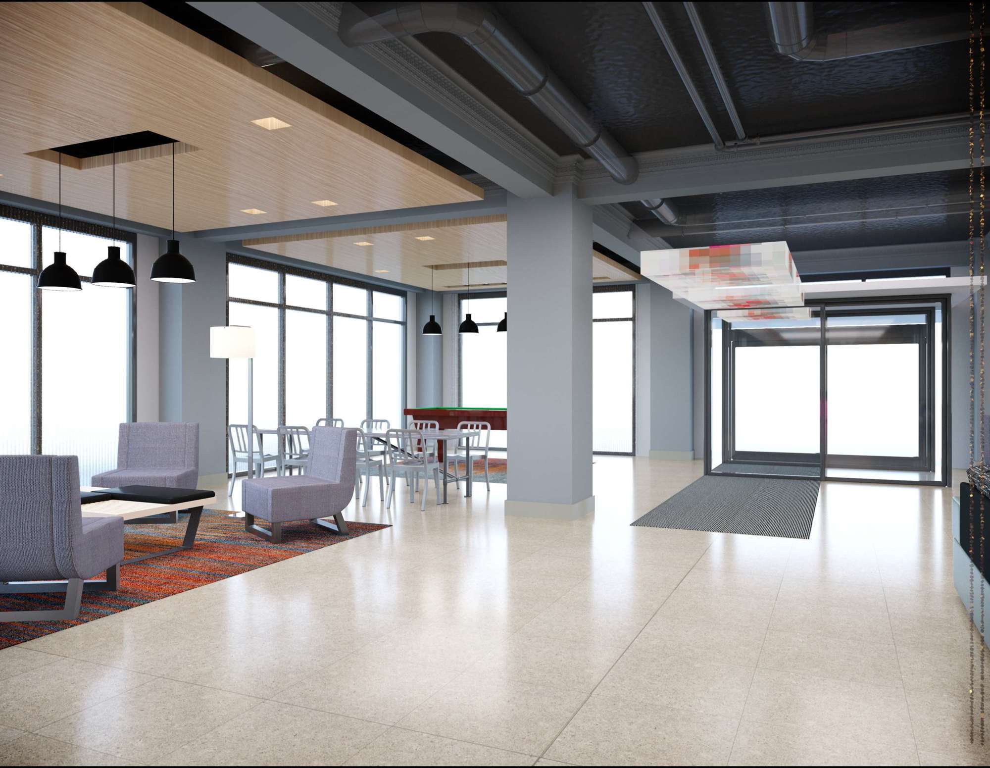 Aloft Houston Downtown Exterior foto
