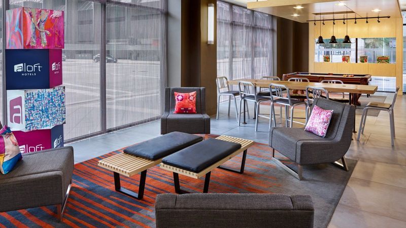 Aloft Houston Downtown Exterior foto
