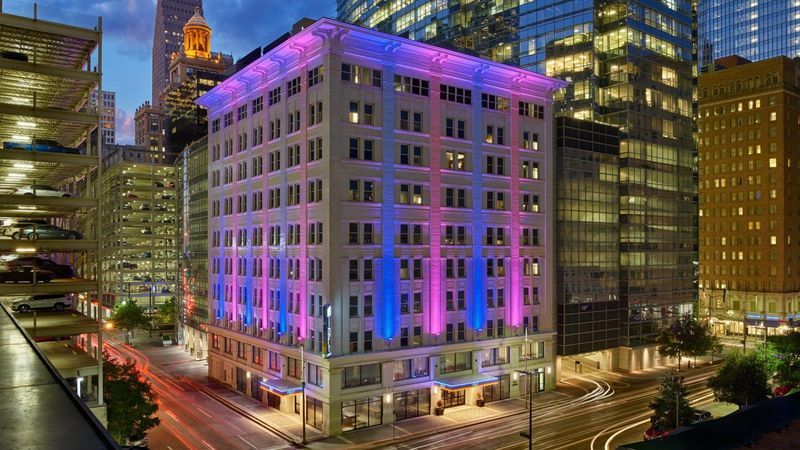 Aloft Houston Downtown Exterior foto
