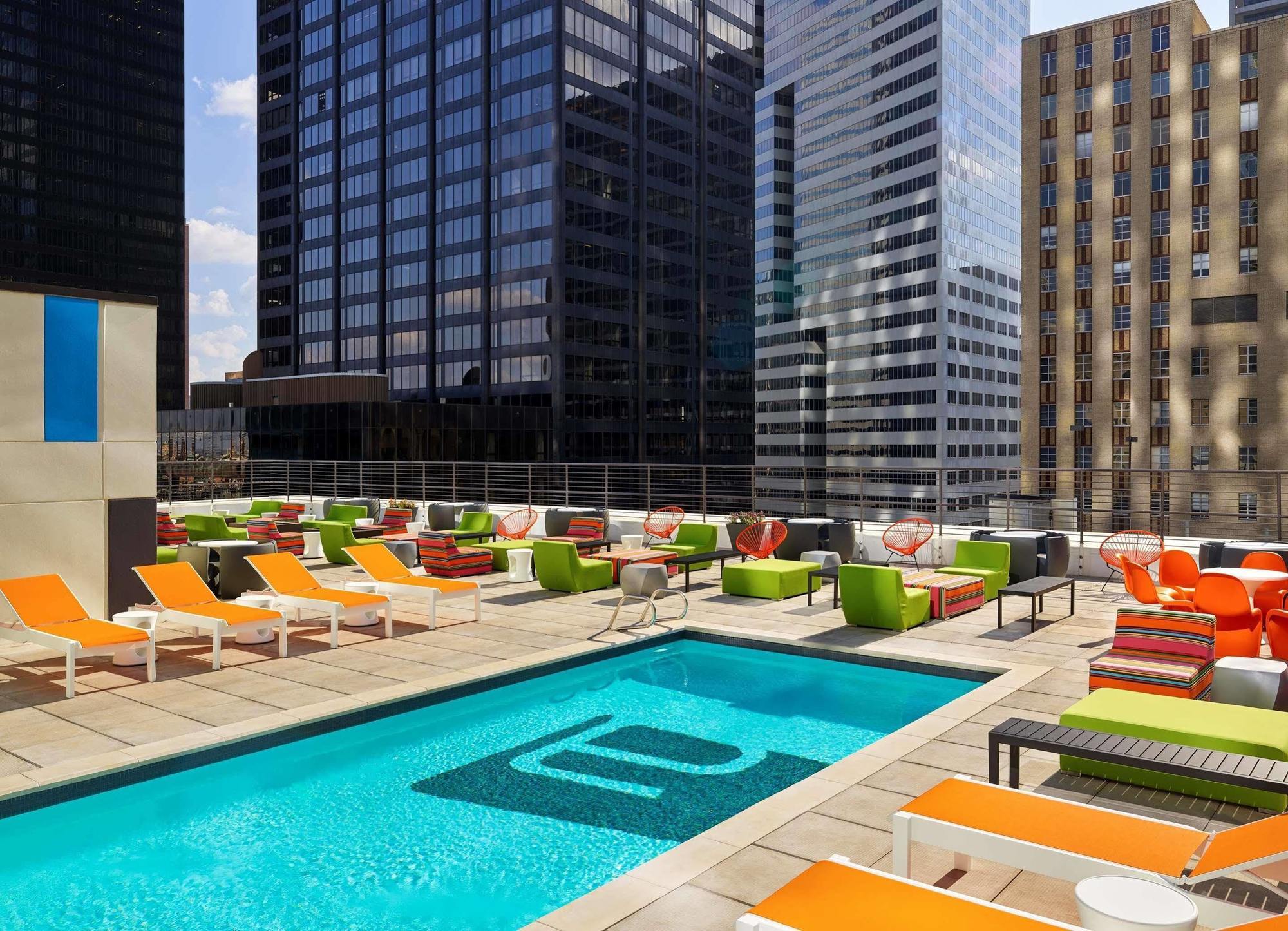 Aloft Houston Downtown Exterior foto