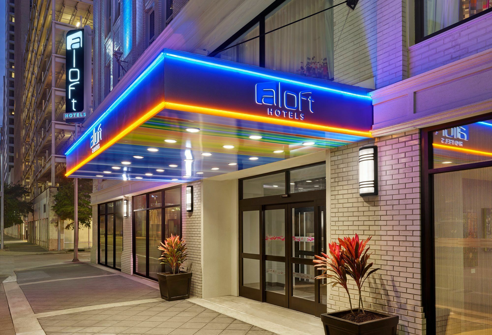 Aloft Houston Downtown Exterior foto